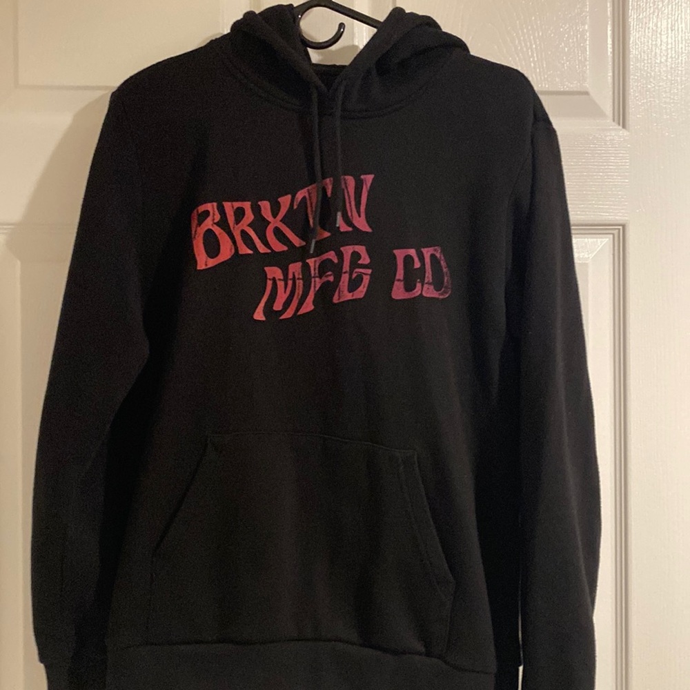 Brixton Logo Mens hoodie size small - Picture 1 of 4